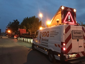 Schwertransportbegleitung